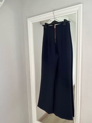 Pantalón Zara Talla S Azul