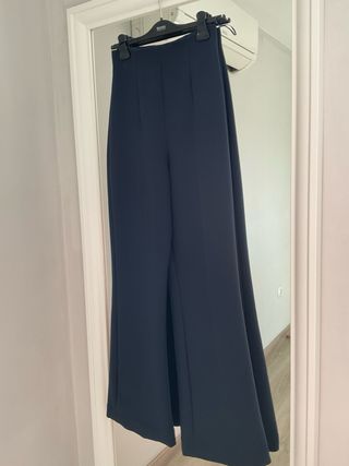 Pantalón Zara Talla S Azul