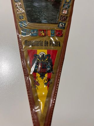 Banderín Monasterio de Piedra plastificado