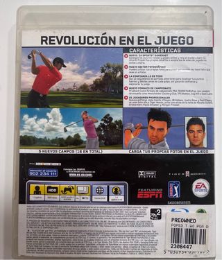 Tiger Woods PGA Tour 08 PS3