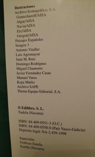 ESPAÑA PASO A PASO (Falta 1)