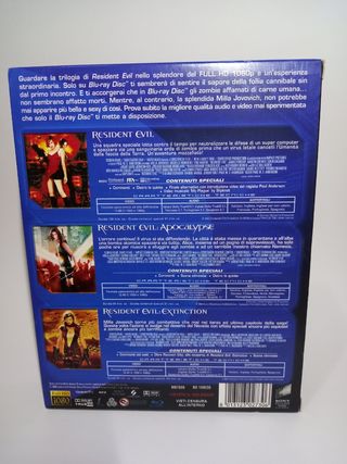 Resident evil trilogia bluray