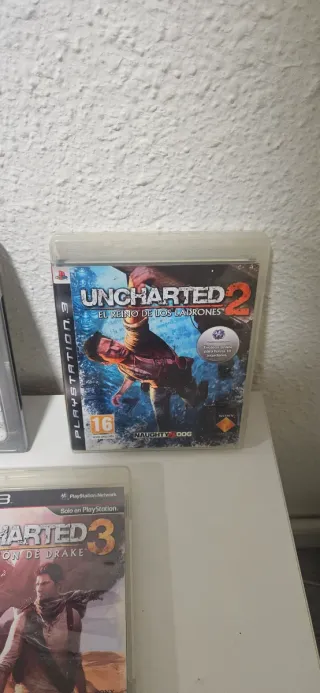 Saga Uncharted PS3 (El Tesoro de Drake, 2, 3)