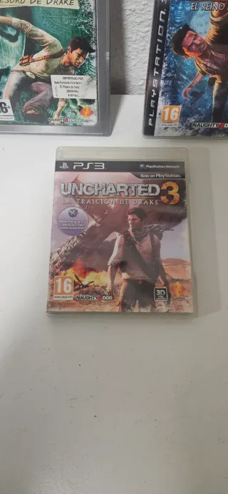 Saga Uncharted PS3 (El Tesoro de Drake, 2, 3)
