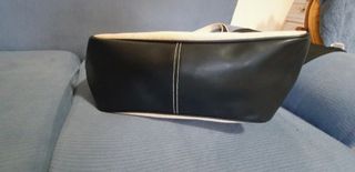 Borsa a spalla Solo Soprani beige/nera