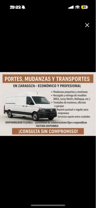 Transportes economicos zaragoza
