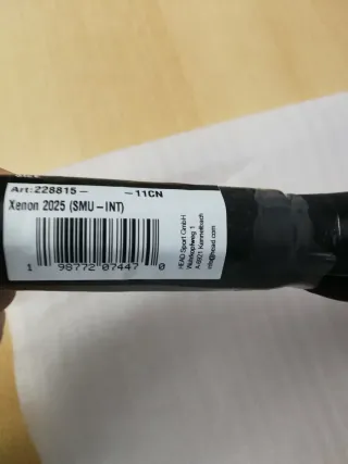 Pala Padel Head Xenon 2025 Negra Naranja