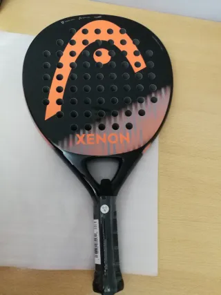 Pala Padel Head Xenon 2025 Negra Naranja