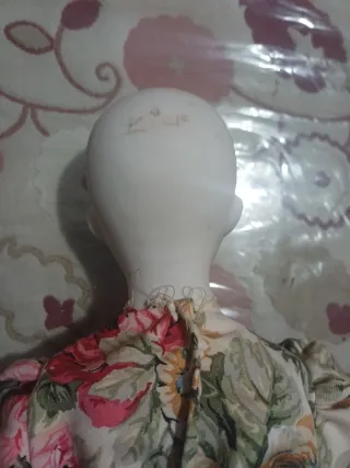 Arlequín de Porcelana Antiguo 45cm