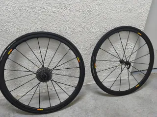 Ruedas Mavic Ksyrium SLR.