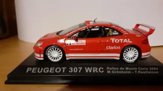 Peugeot 307 WRC, escala 1:43,  Rally Monte Carlo