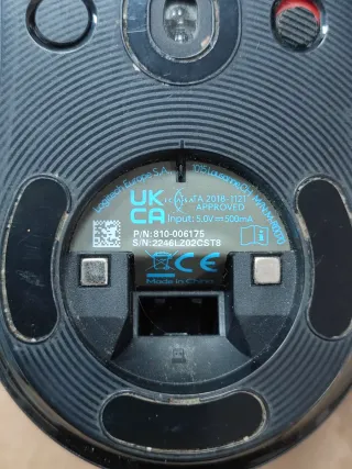 Logitech Pro Wireless Negro #02CST8