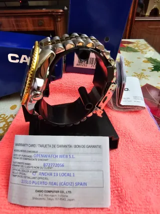 Casio MDV 106 Marlin Bicolor Dorado y Plateado