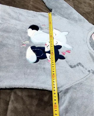 Pijama de terciopelo.