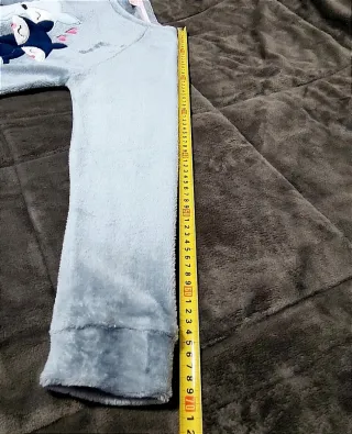 Pijama de terciopelo.