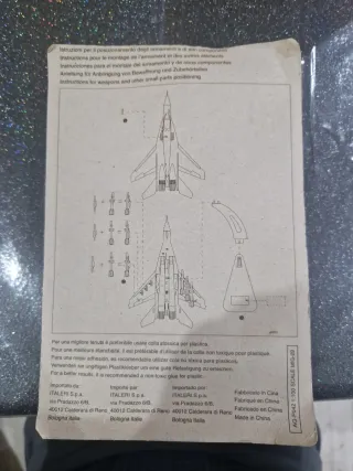 Modellino Aereo Fabbri Scala 1:10