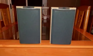 Altavoces JBL Marrones y Plateados