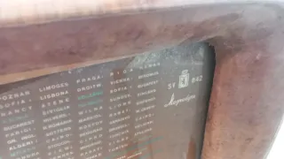 Radio a valvole Magnadyne vintage