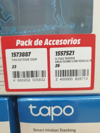 Cámara Seguridad Tapo 1080p Wi-Fi Exterior