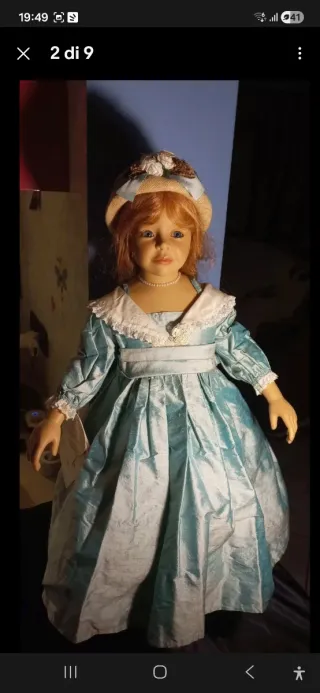 Bambola Gotz Saskia 70cm numerata