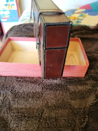 Porta oggetti da bagno vintage da viaggio