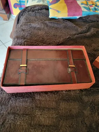 Porta oggetti da bagno vintage da viaggio