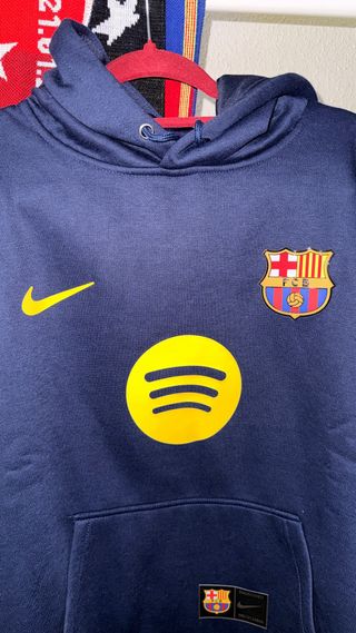 Sudadera FC Barcelona Nike Azul Spotify