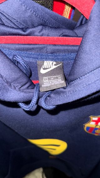 Sudadera FC Barcelona Nike Azul Spotify