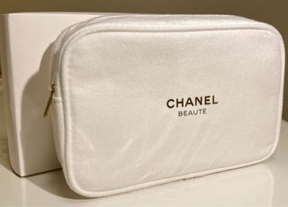 Borsa da toilette Chanel Bianca