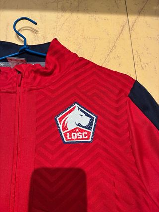 Chaqueta New Balance LILLE OSC prepartido