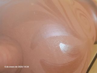 Botijo decorativo de barro