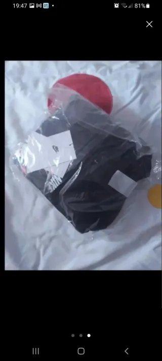 Conjunto deportivo Nike negro