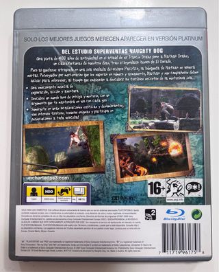 Uncharted: El Tesoro de Drake PS3 Edición Platinum