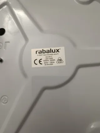 Plafón LED Rabalux Infantil 24W 3000K 1560lm
