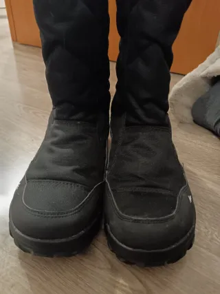 Botas de nieve negras