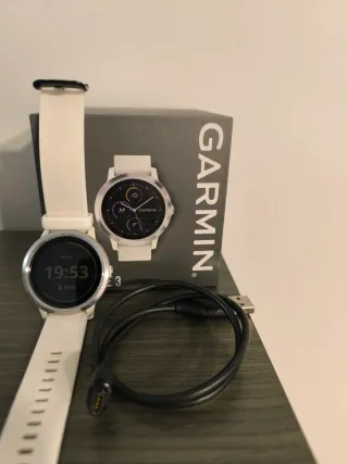 Garmin vivoactive 3 Smartwatch Plata/Blanco