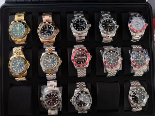 Reloj  Yacht-Master Negro y Plateado