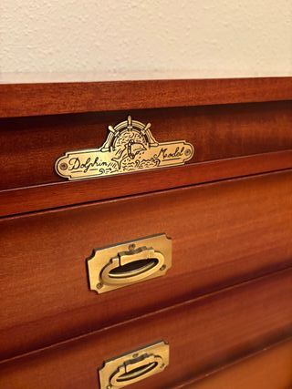 2 Cajoneras Madera Estilo Marinero