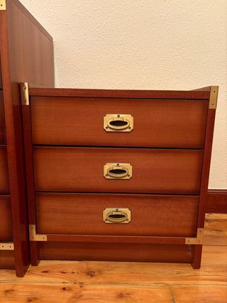 2 Cajoneras Madera Estilo Marinero