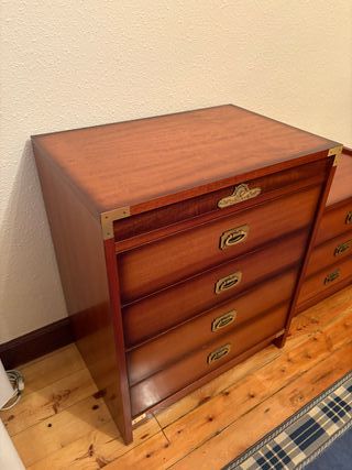 2 Cajoneras Madera Estilo Marinero