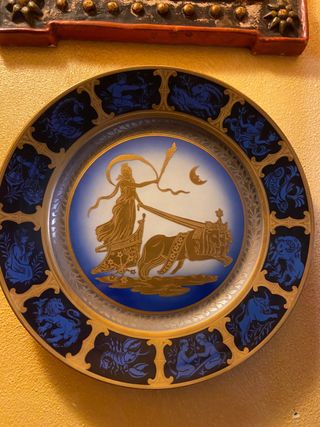 Coppia Piattoni Ceramica LONGÒ