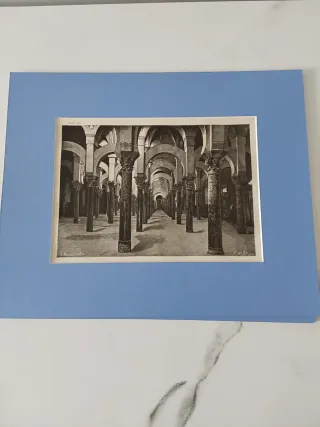 2 Litografías con Passepartout