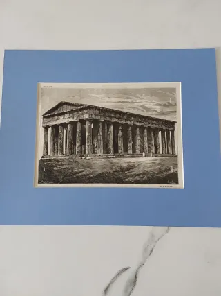 2 Litografías con Passepartout