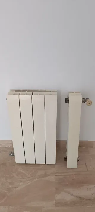 Radiador Beige Metálico