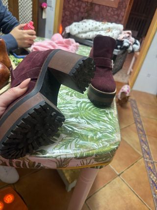Botas de tacón con plataforma