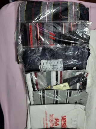 Lote 7 Camisas Manga Corta Vesin Talla XL
