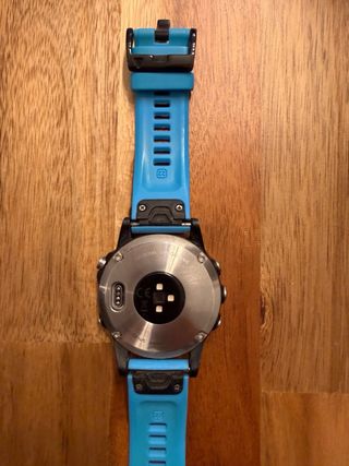 Garmin Fenix 5 Plata con Correa azul. Con caja.