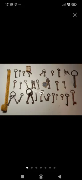 2 Lotes de llaves antiguas