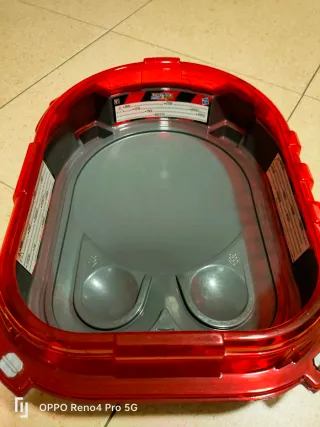 Estadio Beyblade Turbo + 9 peonzas y lanzadores