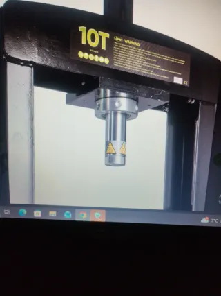 Prensa Hidráulica JBM 10 Toneladas